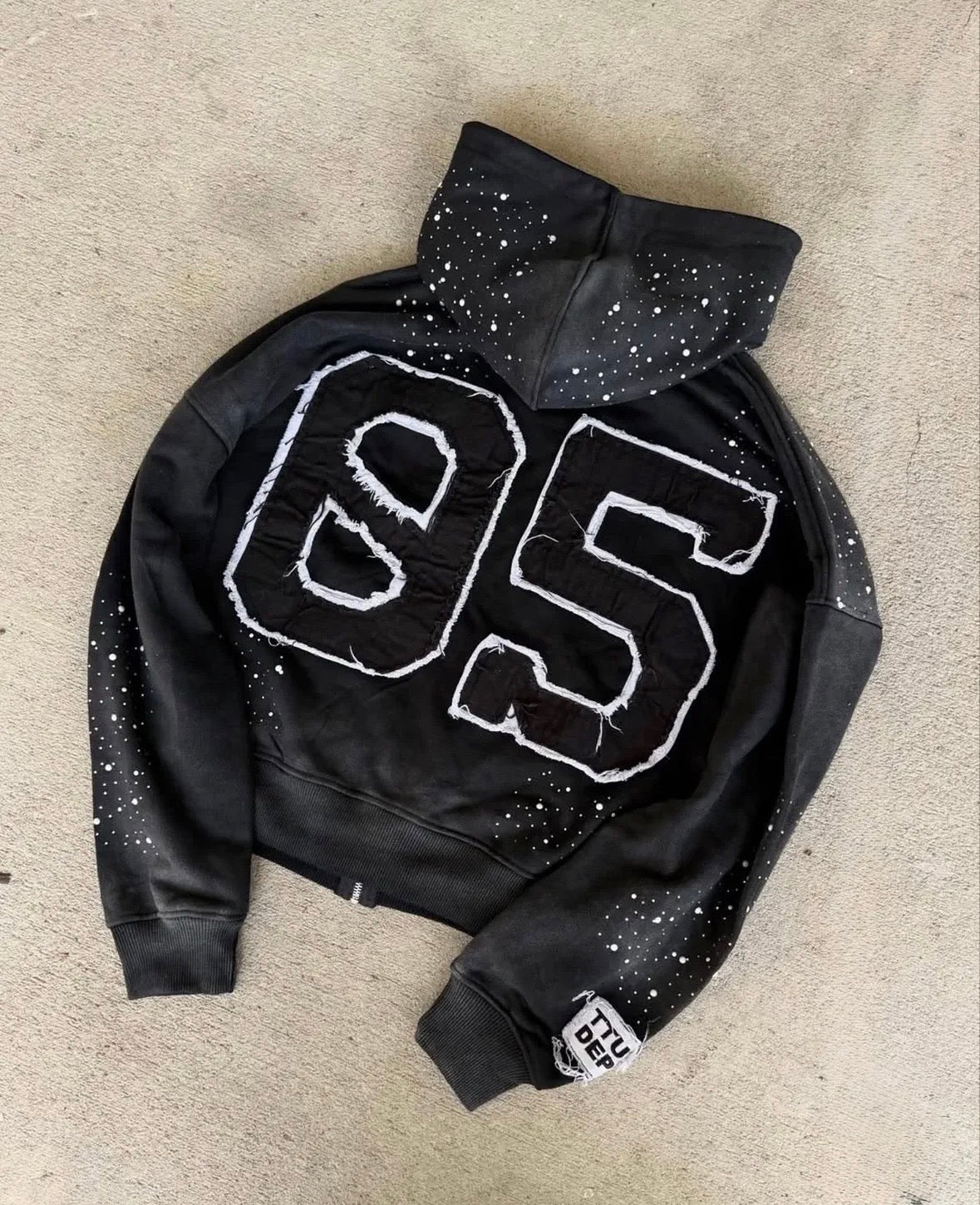 05 rhinestones hoodie