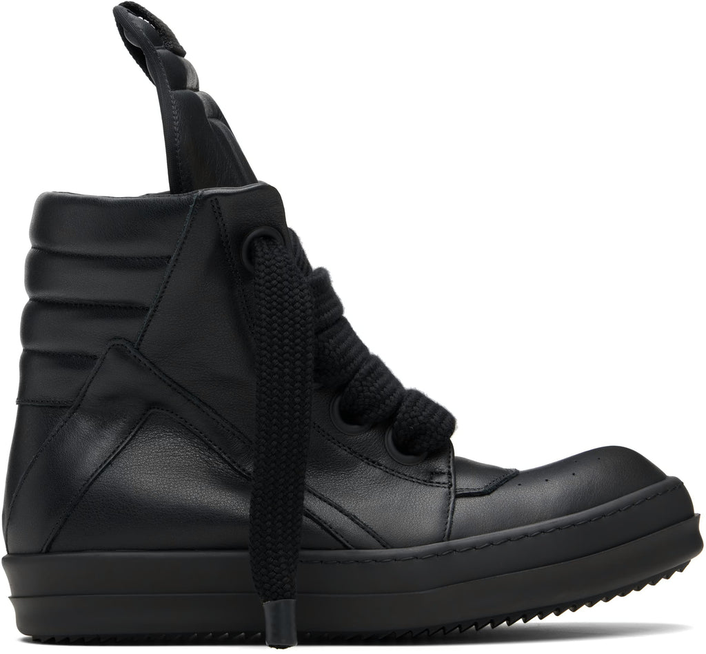RICK OWENS BLACK TEMPLE GEOBASKET