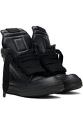 RICK OWENS BLACK TEMPLE GEOBASKET